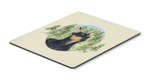 Caroline's Treasures SS8067MP "Doberman Mouse Pad, Hot Pad or Trivet" for Home Office Gaming Working Computers Laptop Mouse Mat,Washable Large