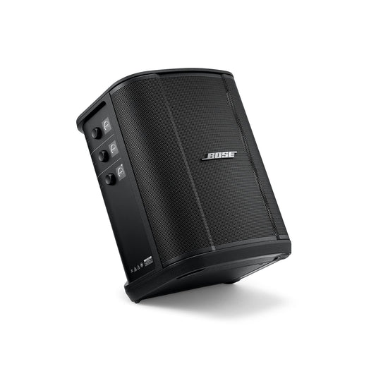 Bose S1 Pro+ All-in-One PA Speaker - Powered, Wireless PA System, Multiple Positioning Options, Ergonomic Carry Handle, Up to 11 Hours of Playtime