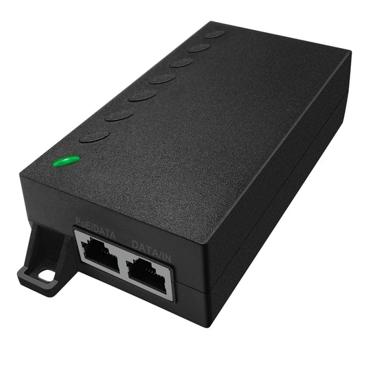 POE60 60W Gigabit Ultra PoE++ Injector, Up to 60W Ultra Power Supply, 10/100/1000Mbps Shielded RJ-45, IEEE 802.3af/802.3at /802.3btCompliant, Support