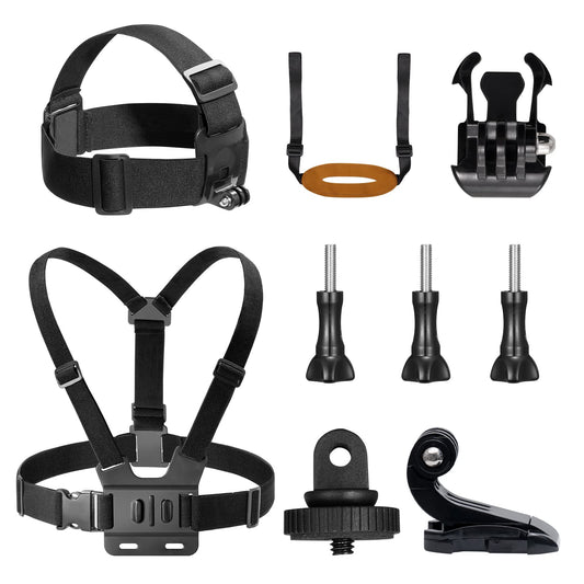 AKASO Action Camera Parkour Kit Compatible with AKASO EK7000/EK7000 Pro/Brave 4/Brave 4 Pro/Brave 7 LE/Brave 7/Brave 8/V50X/V50 Pro/V50 Elite/GoPro