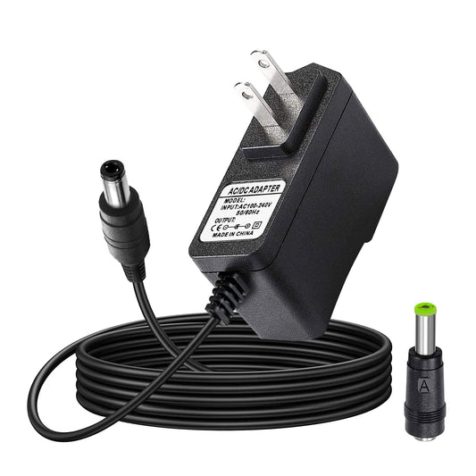 9V AC/DC Casio Keyboard Charger Power Adapter Compatible for Casio Keyboard Piano AD-5 AD-5MU WK-200 WK-210 CT-360 CTK-496 CTK-500 CTK-519 CTK-573…