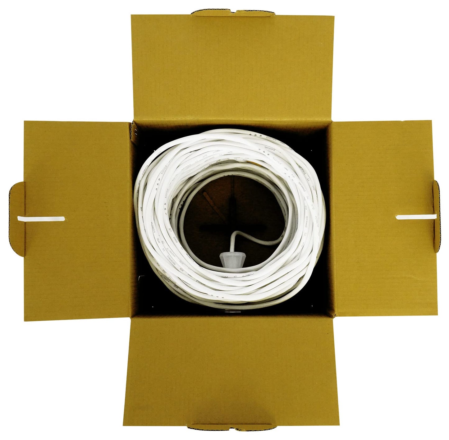 Rockville RCC14-250-4 14 AWG 250ft 4 Conductor CCA Speaker Wire, CL2 in-Wall Rated, Flexible PVC Jacket, High-Strand Count, for Home Theater