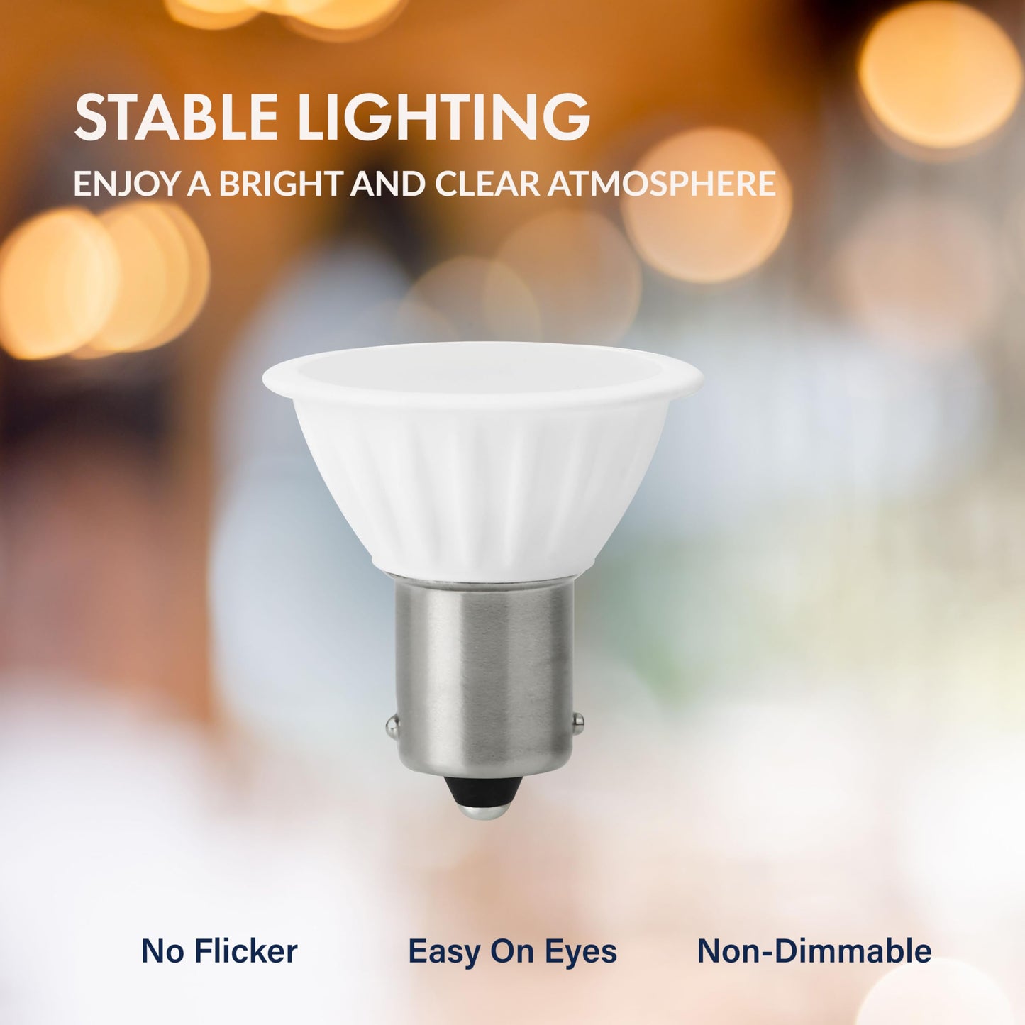 Newhouse Lighting 3w LED 1383 Elevator Bulb Ba15s Base 3000k (4-Pack)