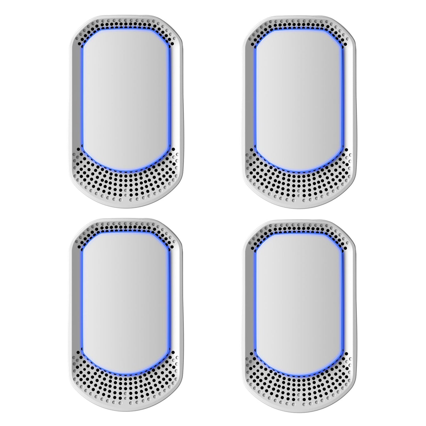 Oneluner Air Purifier for Home 4-Pack Plug-in Negative Air Ionizer Eliminates Strong Pet Odors from Litter Box, Kitchen, Bathroom Ozone-Free
