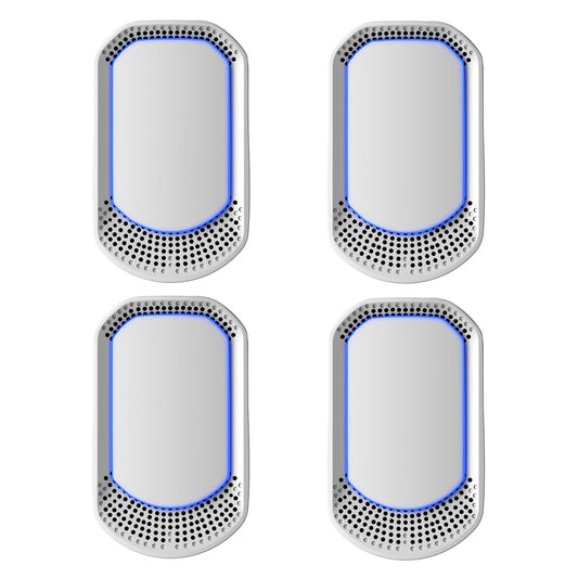 Oneluner Air Purifier for Home 4-Pack Plug-in Negative Air Ionizer Eliminates Strong Pet Odors from Litter Box, Kitchen, Bathroom Ozone-Free