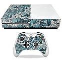 MightySkins Carbon Fiber Skin for Microsoft Xbox One S - Rift | Protective, Durable Textured Carbon Fiber Finish | Easy to Apply, Remove, and Change