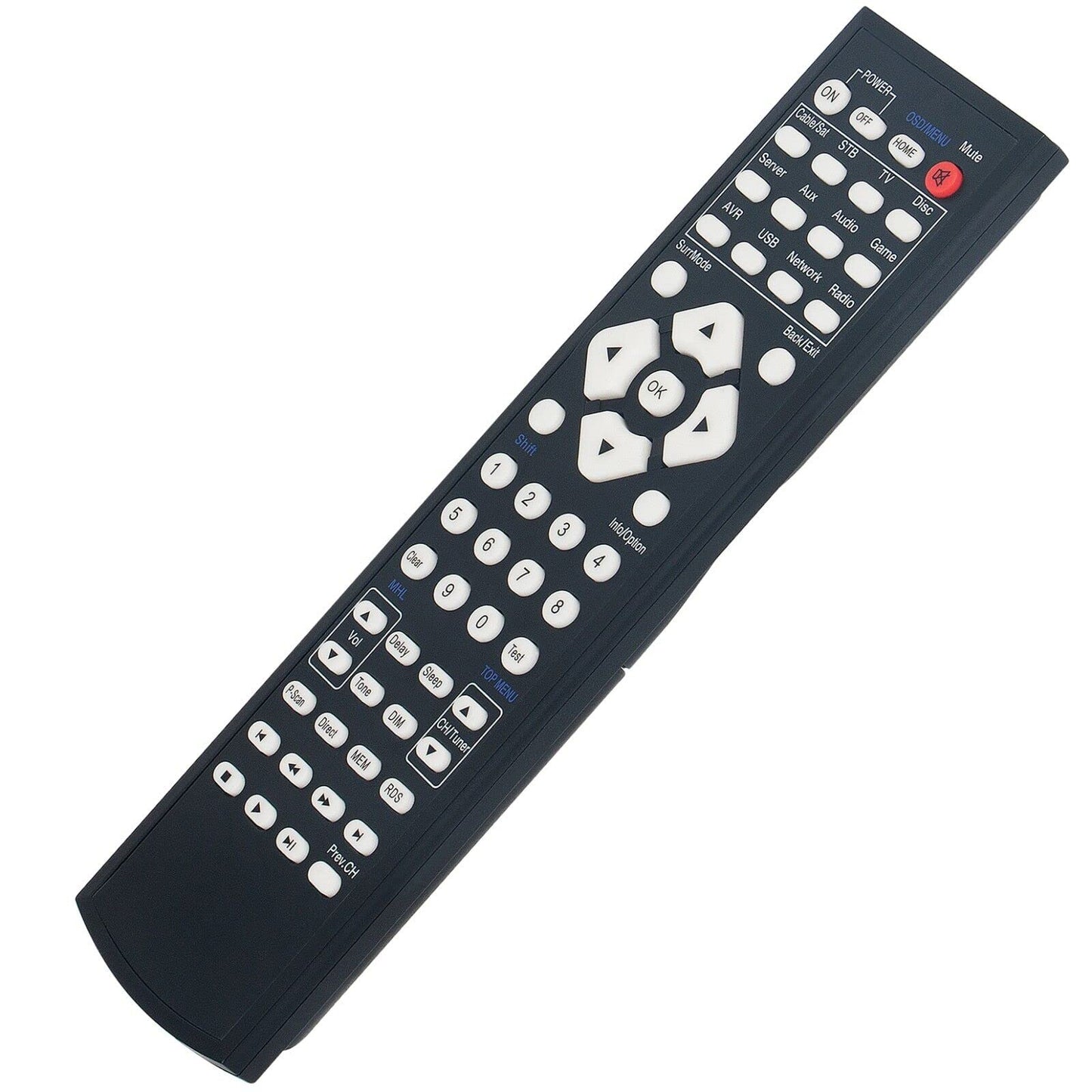 NTQinParts Replacement Remote Control Controller for Harman Kardon AV Receiver AVR 1610 AVR 161 AVR 1710 AVR171