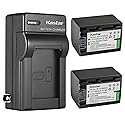 Kastar 2-Pack Battery and AC Wall Charger Replacement for Sony HDR-SR11, HDR-SR12, HDR-SR200, HDR-SR220, HDR-SR30, HDR-SR300, HDR-SR40, HDR-SR42