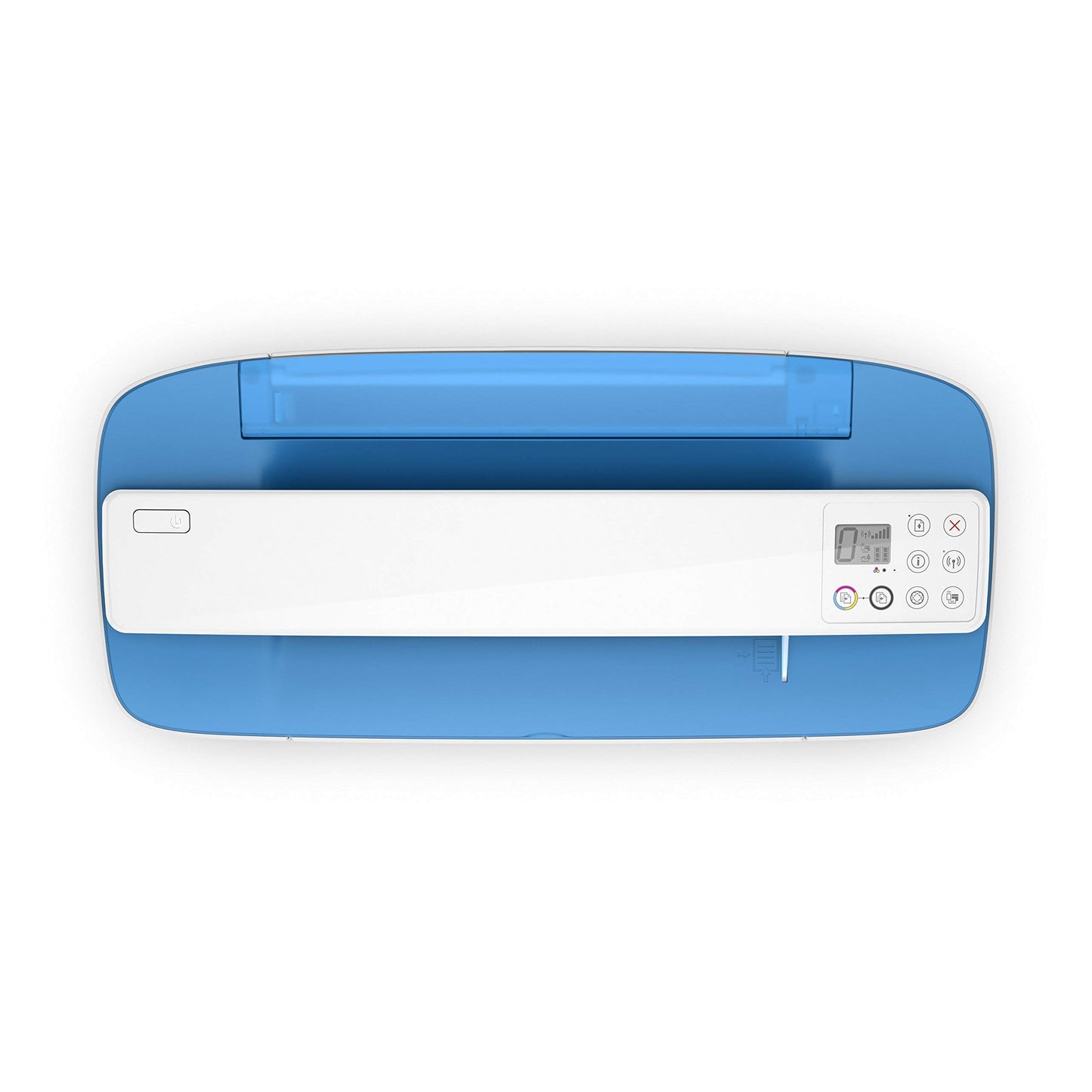 HP DeskJet 3755 Compact All-in-One Wireless Printer with Mobile Printing, HP Instant Ink & Amazon Dash Replenishment ready - Blue Accent (J9V90A)