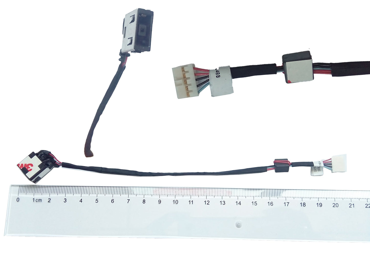 DC-in Jack for Ideapad Yoga Y50 Y50-70 DC30100RB00, DC Power Jack Harness Port Connector Socket with Wire Cable.