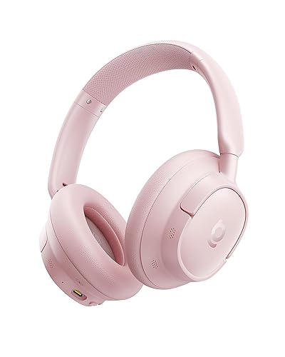Baseus Bass BH1 NC Adaptive Active Noise Cancelling Headphones, Real-Time Adaptive Hybrid ANC, SuperBass 2.0, LDAC Hi-Res Sound, 80H Playtime, 5-Mic…