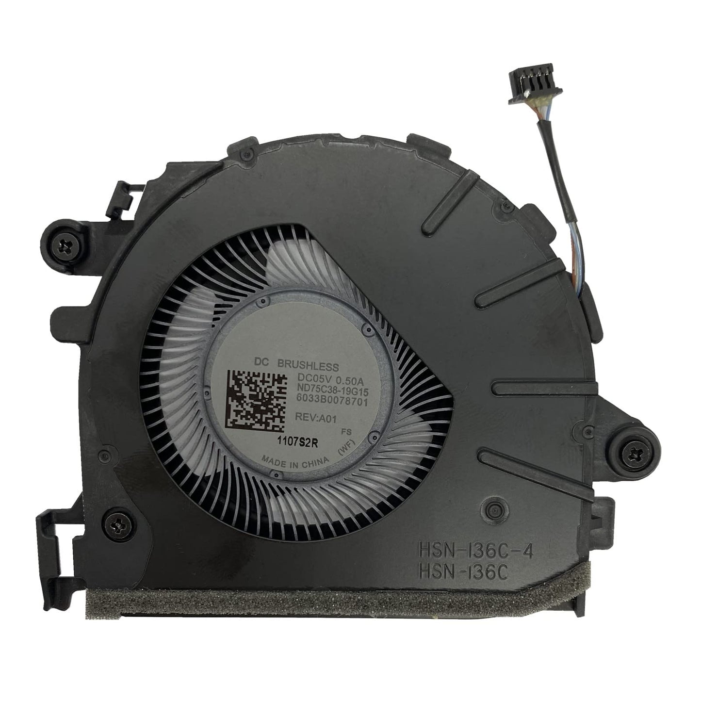 LANDALANYA Replacement New Laptop CPU Cooling Fan for HP EliteBook 14" 835 G7 840 G7 845 G7 HSN-I36C-4 HSN-I36C HSN-I37C-4 ZBOOK Firefly 14 G7 Series