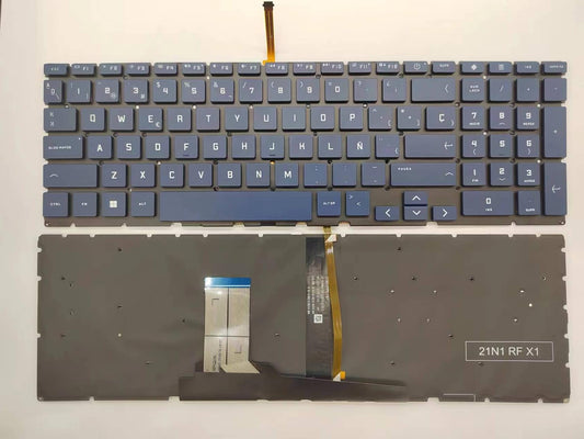 Laptop Replacement Latin Spanish (latín español teclado) Layout for HP Victus 15-FA 15-FB 16-E 16-D 16T-D 16-R 16-S TPN-Q263 TPN-Q264 Laptop Keyboard