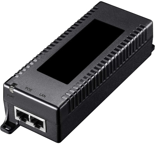 60W Gigabit PoE++ Injector, IEEE 802.3af/at/bt Compliant, 10/100/1000Mbps High PoE+ Switch Powerline Network Adapter, Replace for TRENDnet TPE-117GI