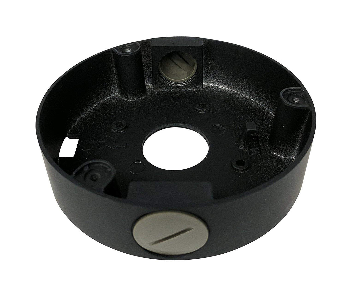 Kenuco Junction Box/Mounting Base hik-Compatible Turret Camera DS-2CD23x2 (2 Pack, Black)