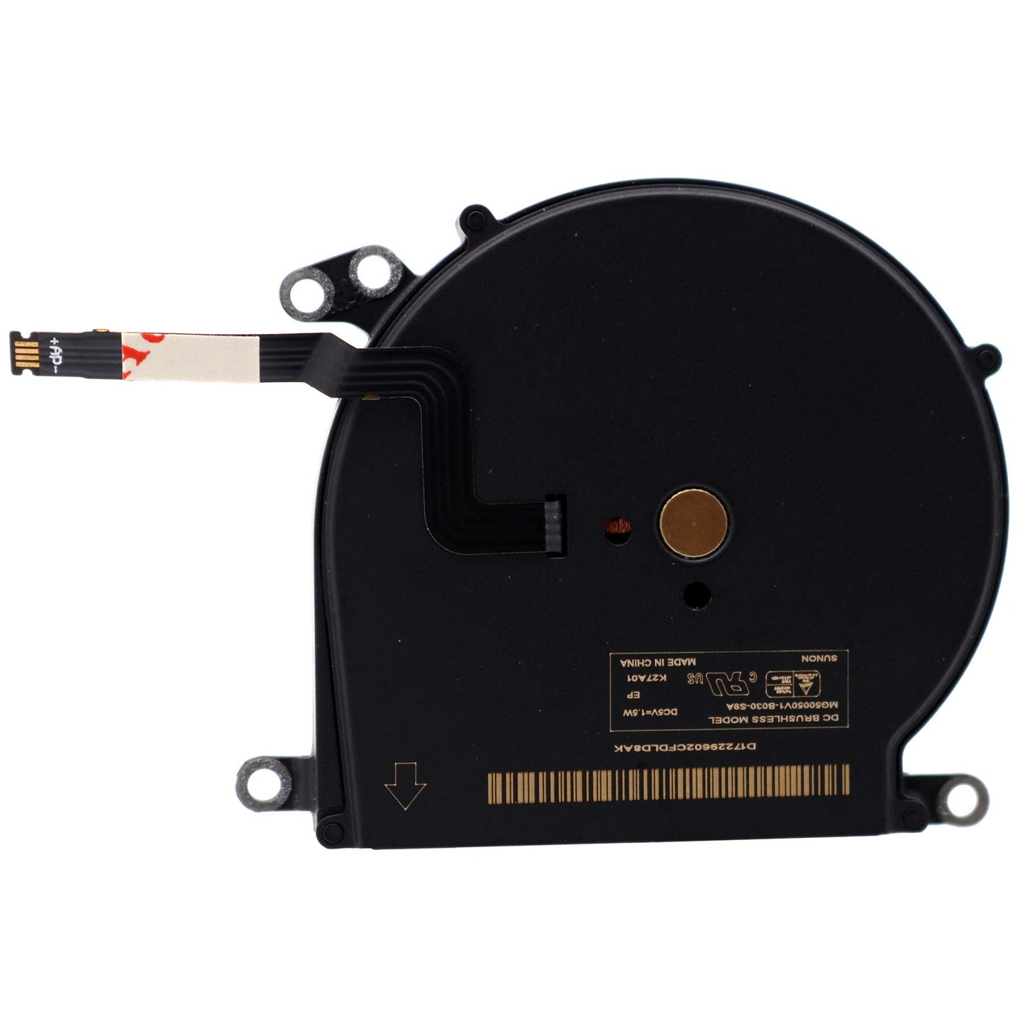 Deal4GO CPU Cooling Fan Cooler for MacBook Air A1370 2010 2011 MC968 MC969 A1465 2012 2013 2014 2015 MD223 MD224 MD711 MD712 MG50050V1-B030-S9A