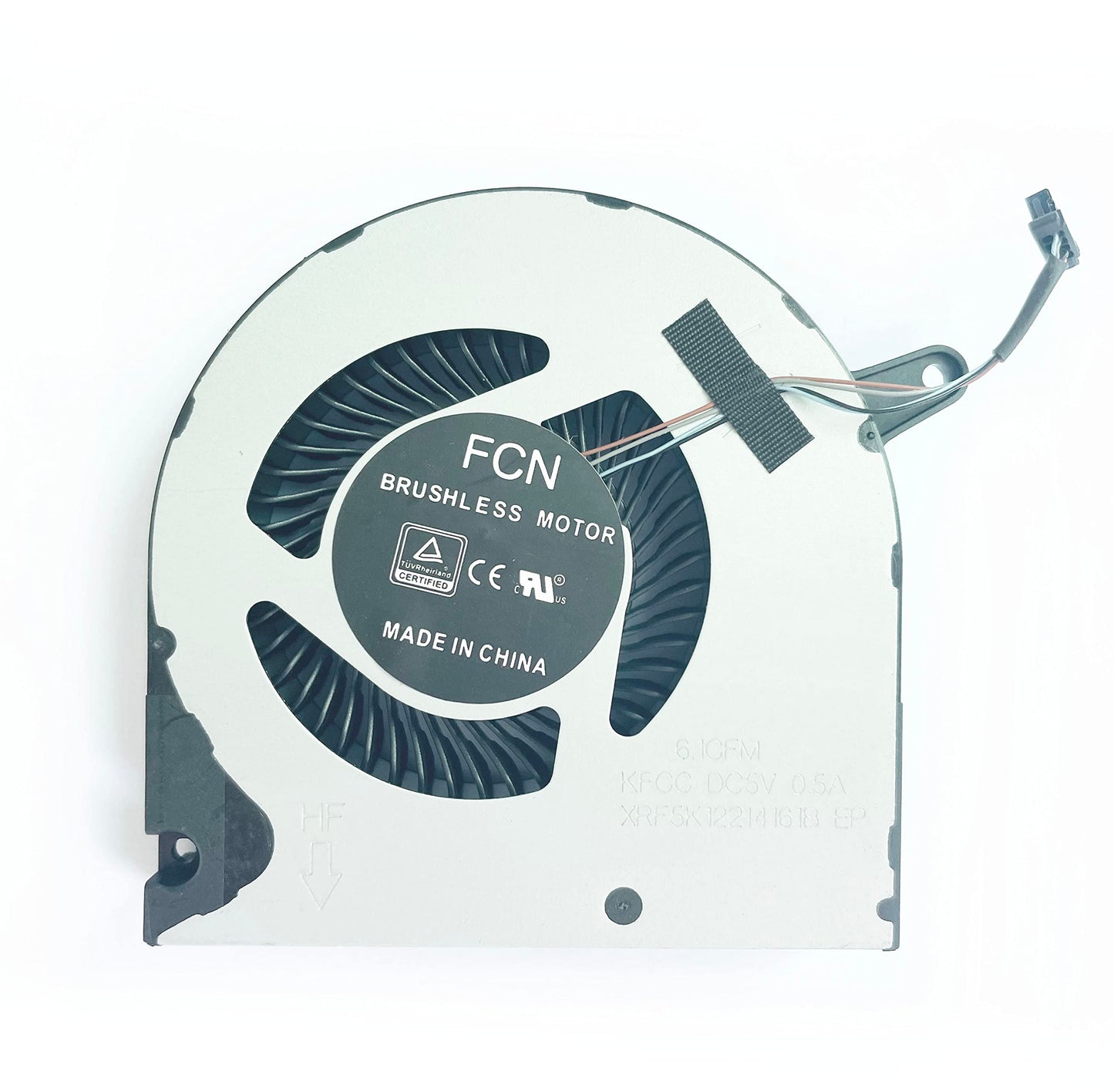 Fleshy Leaf CPU+GPU Cooling Fan Replacement for DELL 2020 G5 SE 5500 5505 G3 3500 I5505-A685GRY Series DC5V 0F3DF0 0PC01D