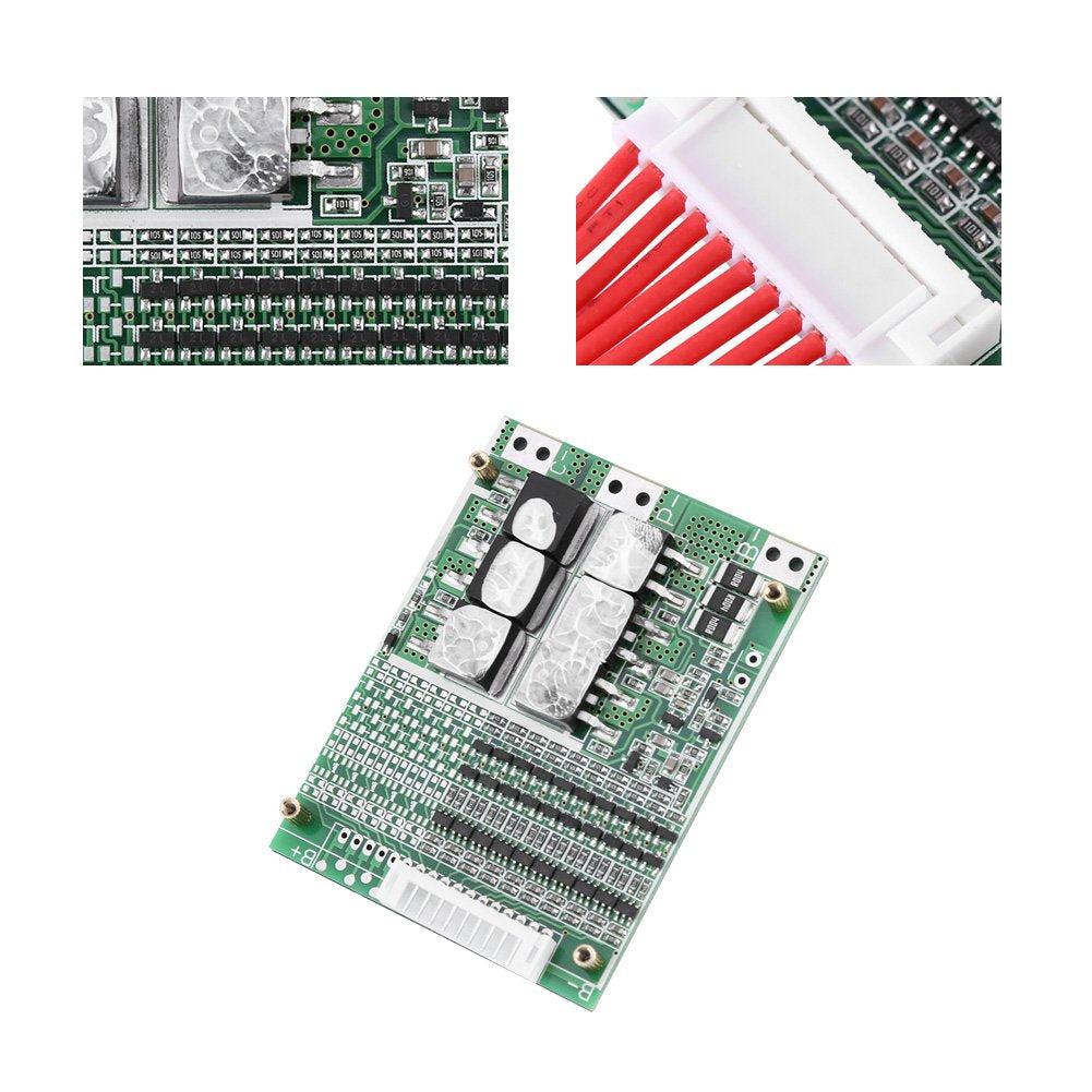 Lazmin 36V 35A 10S Li ion Battery Board PCB with Balancing for Ternary Cobalt Cells, Manganese Batteries and Cobalt Batteries.