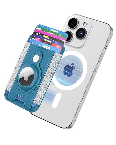 SOFTGAS Magnetic Phone Wallet for Apple MagSafe, Card Wallet Holder for iPhone 15 Pro Max/15 Plus/15 Pro/15, 14 Pro Max/14 Plus/14 Pro/14, 13 Pro
