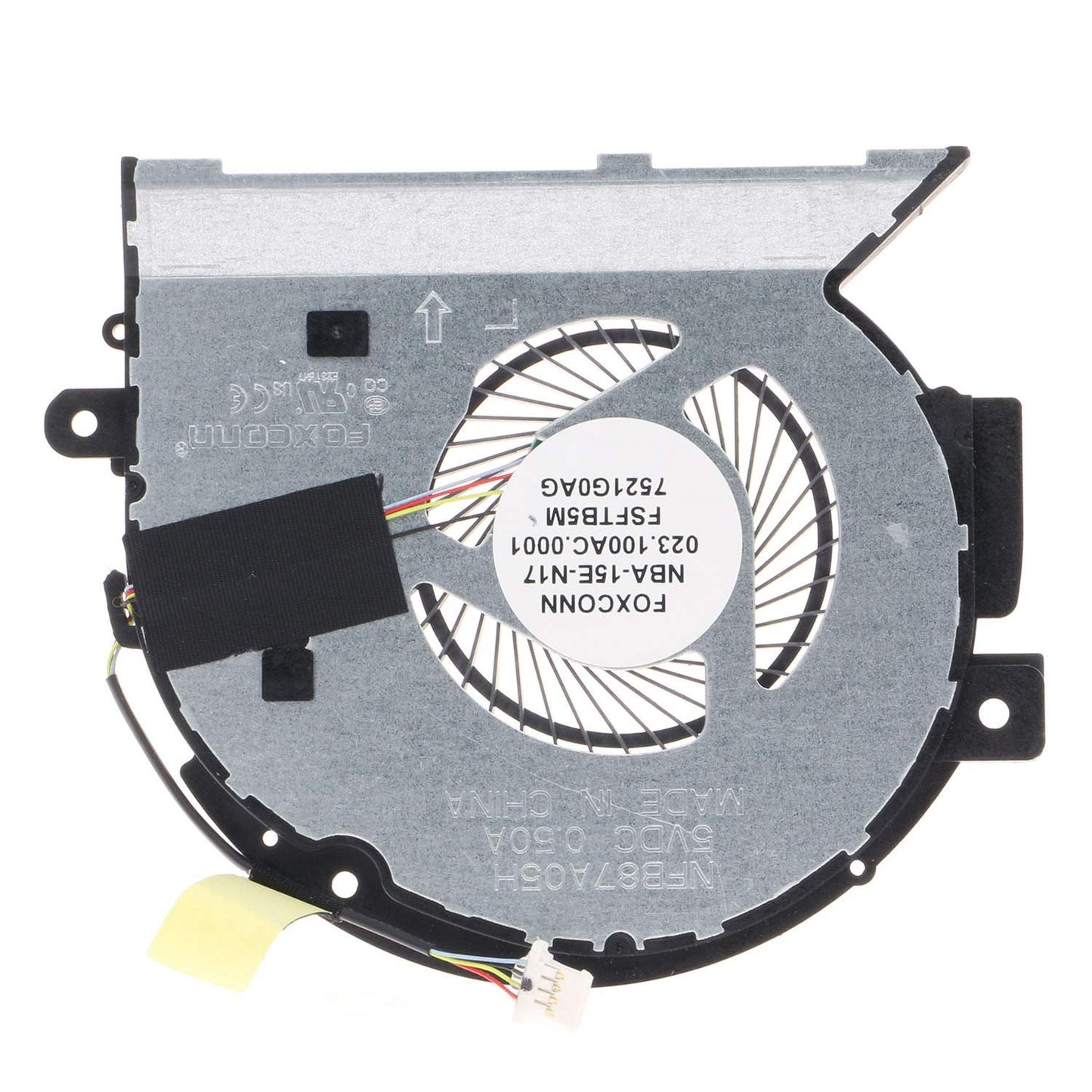 CPU Cooling Fan for HP Envy 15-BP 15M-BP 15-BP010CA 15M-BP012DX 15-BP152WM 15M-BP112DX 15-BP011DX 15M-BP111DX 15-BQ 15M-BQ 15-BQ008CA 15M-BQ121DX