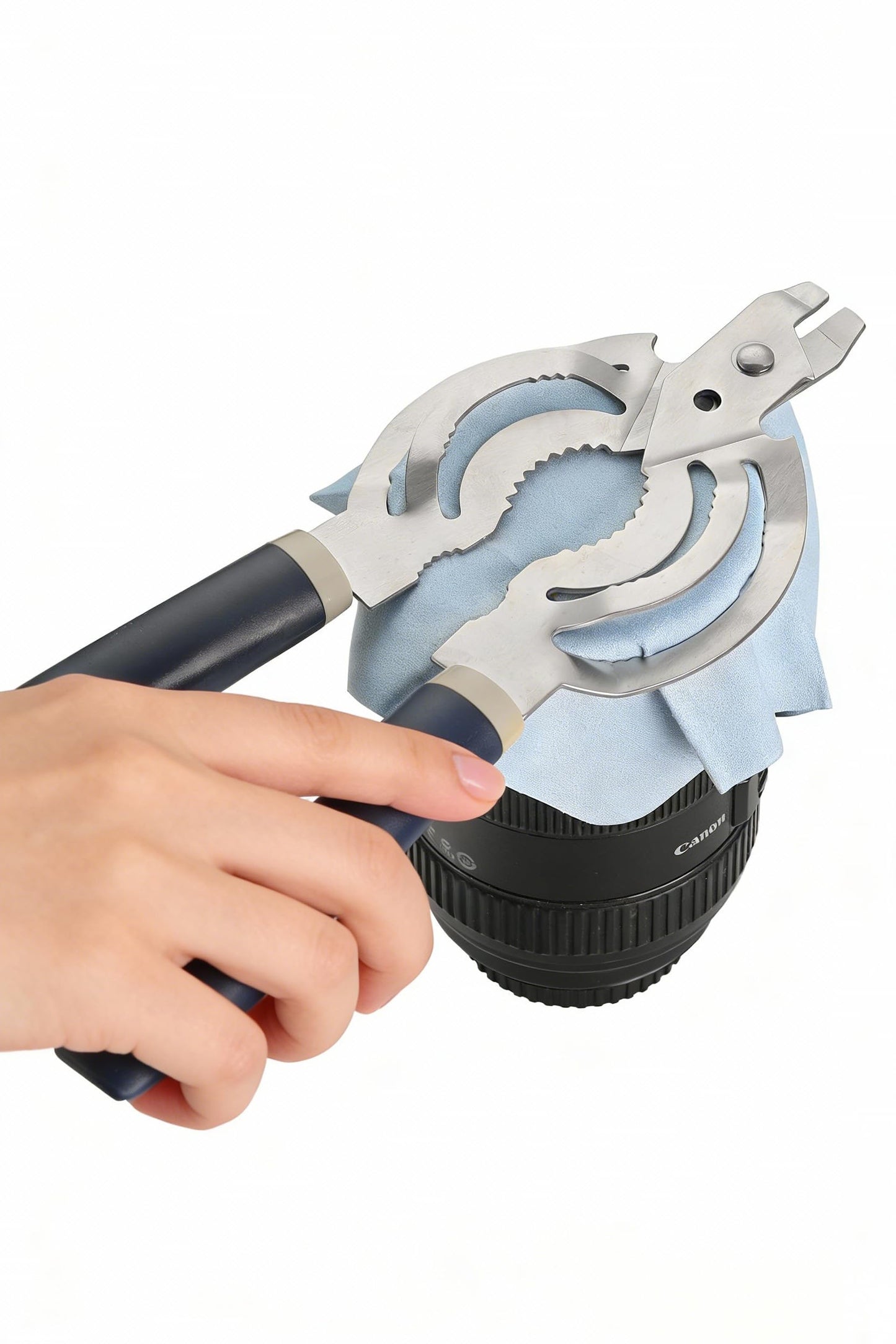 BCDHAMATE Stainless Steel Camera Lens Filter Wrench, Durable Filter Removal Tool for UV CPL ND Filters, Fit 37mm-95mm Lens Thread for Canon Nikon Sony