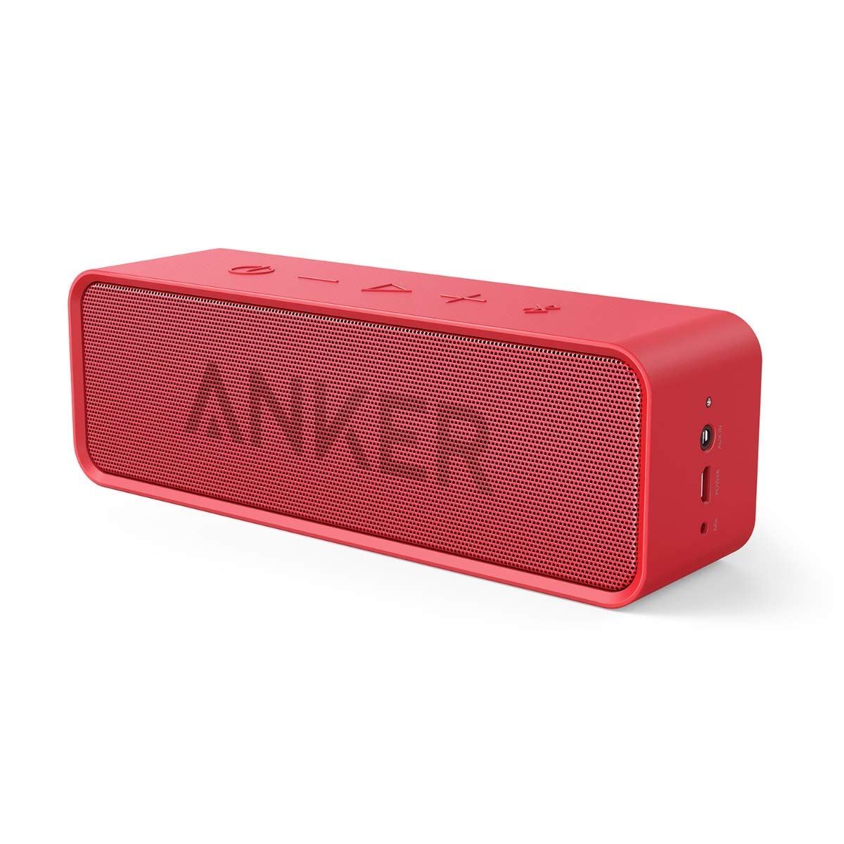 Soundcore Anker 24-Hour Playtime Bluetooth Speaker with 10W Limited Output, Stereo Sound, Rich Bass, 66 ft Bluetooth Range, Built-in Mic. Portable