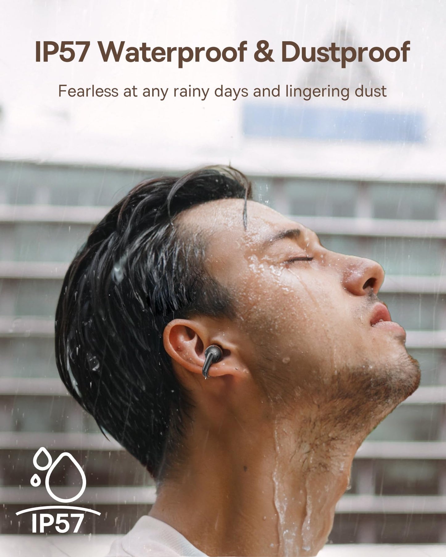 Baseus Bowie MC1 Open Ear Clip-On Earbuds, Adaptive Comfort with Anti-Drop Design, Impactful Sound with Adaptive Bass Boost, Adaptive Noise Cancelling