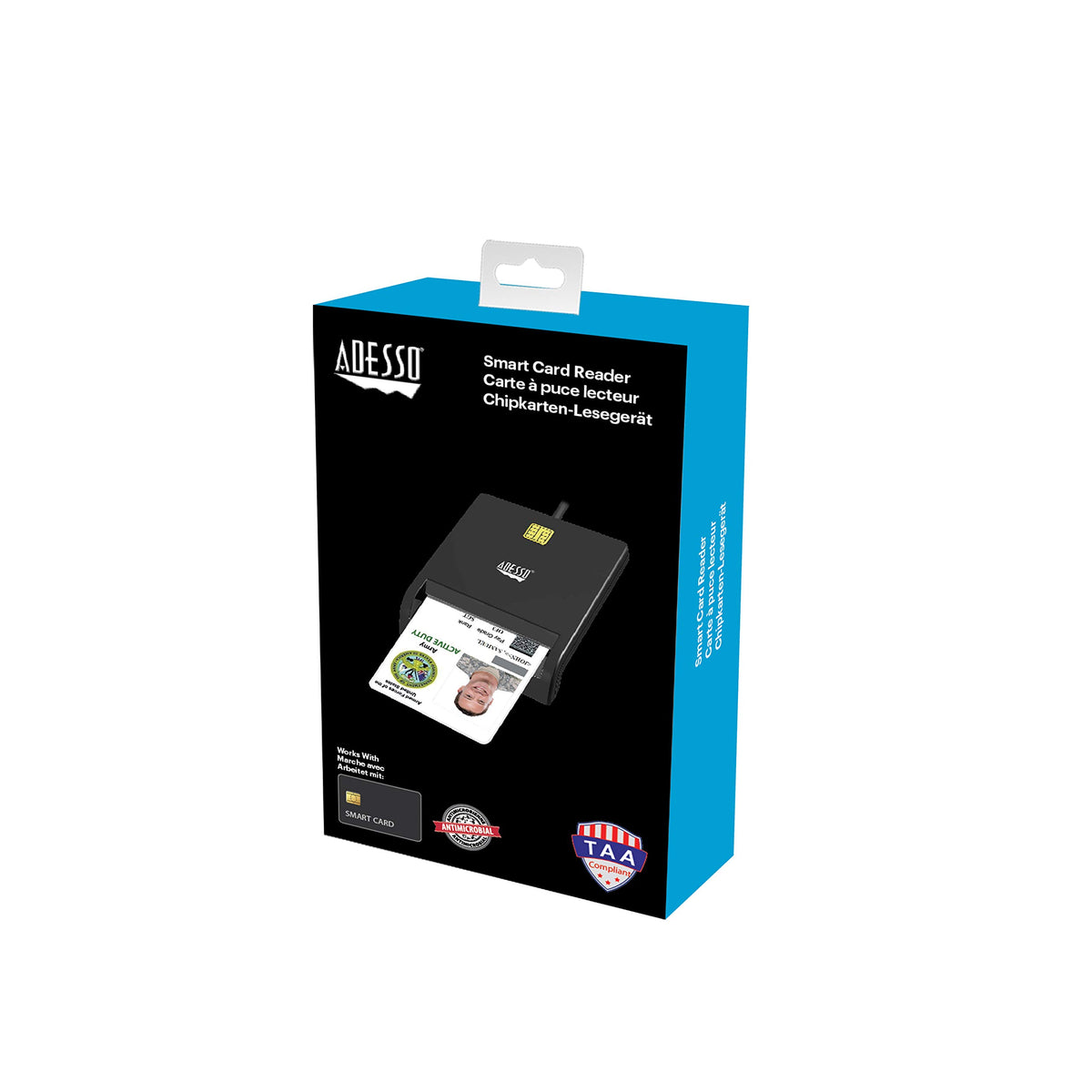 Adesso SCR-100 Smart ID Credit Card Reader