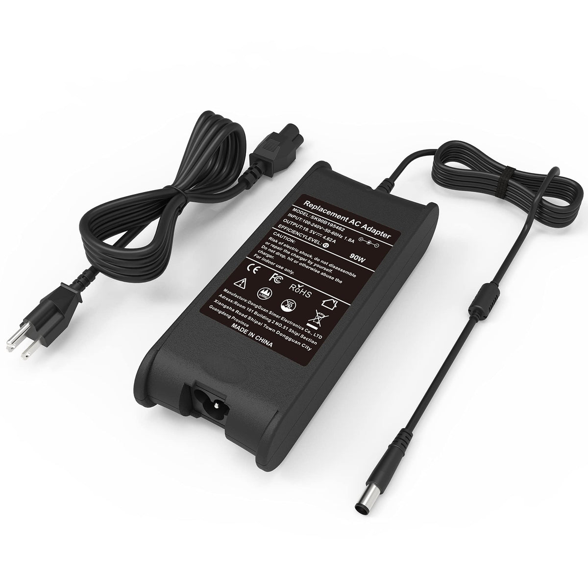AYKLCZUU 90W 65W Charger for Dell Inspiron N7110 N4010 N7010 N5110 N5010 1545 15,Studio 1735,HA65NS5-00 0J62H3 928G4 PA-10 WK890 PA-12 PA-3E 0V0KR