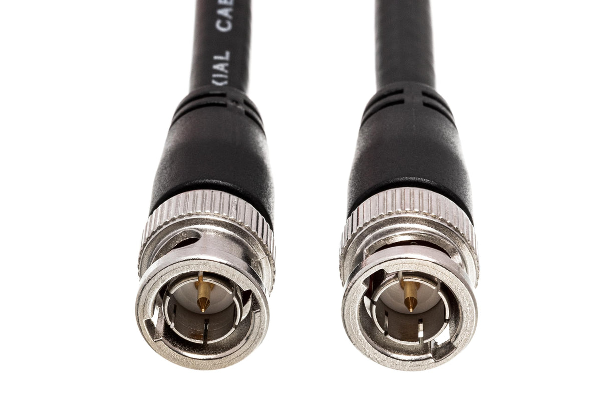 Hosa BNC-06-125 Pro 75-ohm Coax, BNC to Same, 25 Feet