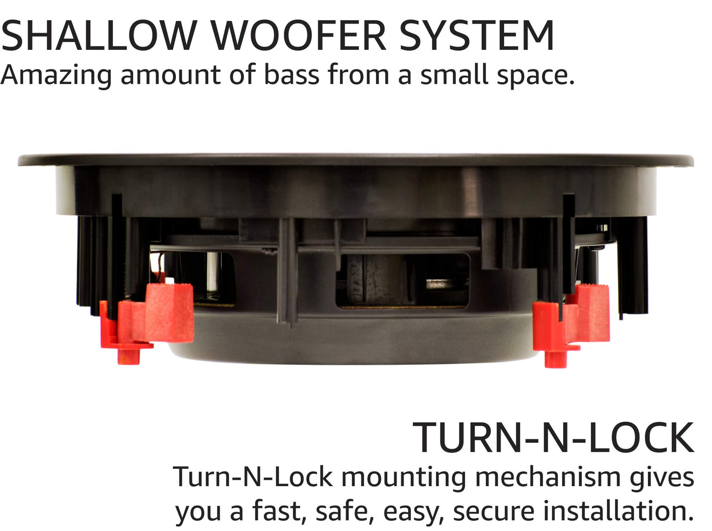 Earthquake Sound SUB8 Passive in-Wall/in-Ceiling 8" Subwoofer