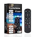 UltraPro OneTouch Backlit Remote Control for Smart TV, Samsung, LG, Sony, Vizio, Roku, Fire TV, Replacement, Black, 83758