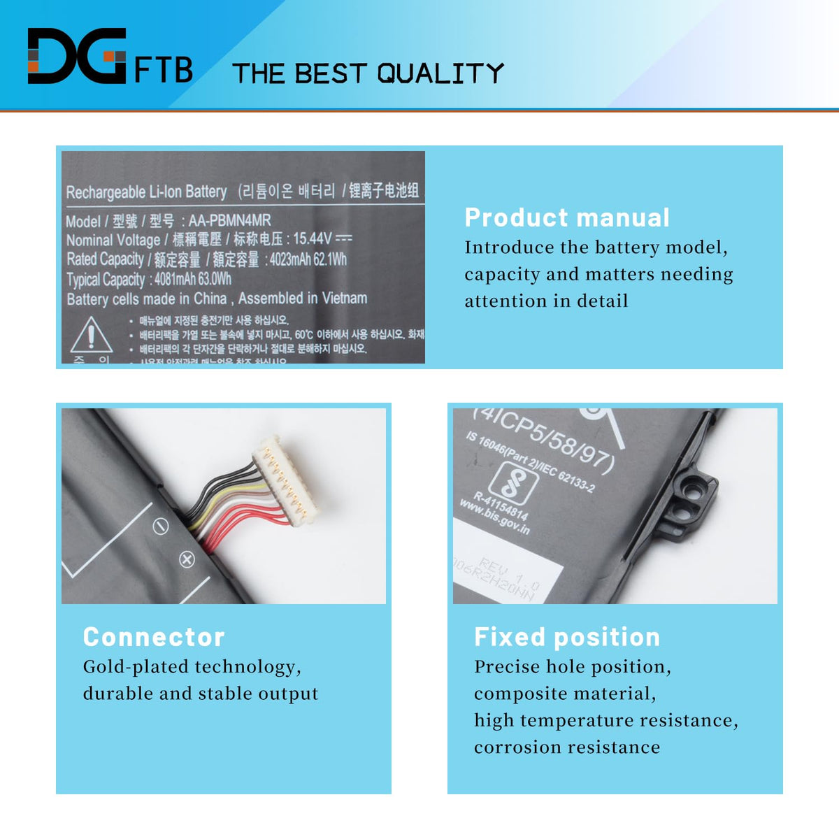 AA-PBMN4MR Laptop Battery for Samsung Galaxy Book Pro 360 13 13" NP930XDB