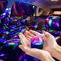 Disco Ball for Car Disco Lights with Sound Activated Multicolor Lights Mini Disco Ball DJ Disco Lights for Car Room Music Lights (Music