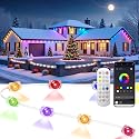 ARGANOL Smart Permanent Outdoor Lights 50ft with Music Sync