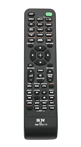 New RM-AAU170 Replaced Remote fit for Sony STR-DN840 STRDN840 Home Theater RMAAU170 149205111