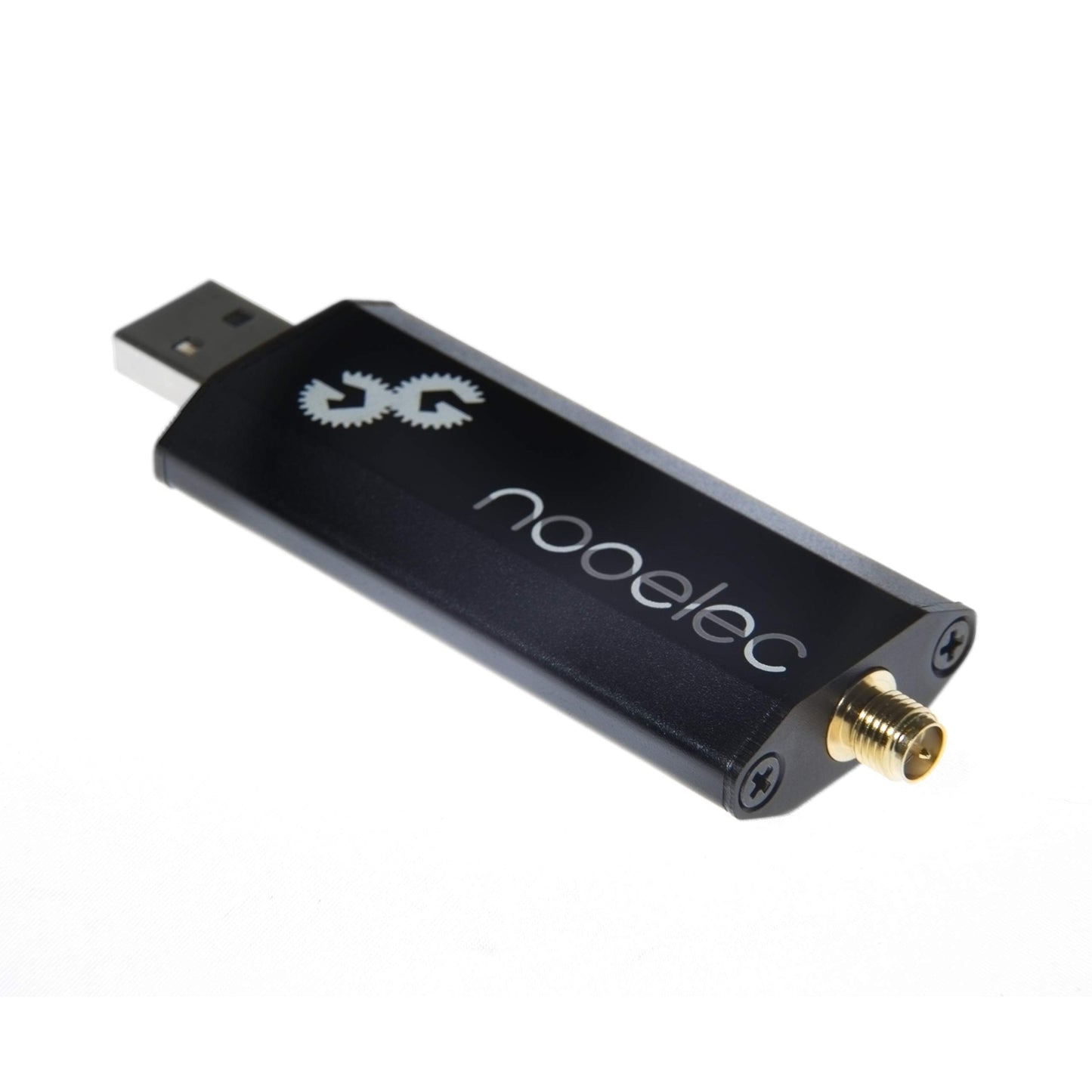 NooElec Aluminum Enclosure & EMI Shield, Black, for Great Scott Gadgets Ubertooth One & Yard Stick One