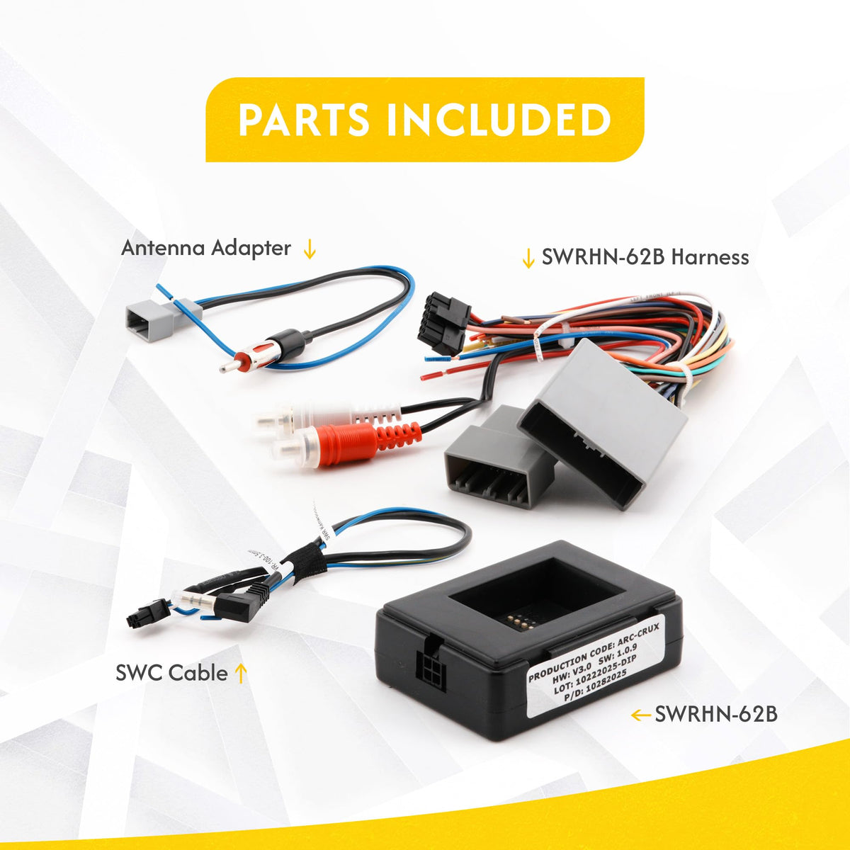 CRUX SWRHN-62B Radio Replacement Interface (for Select Honda Vehicles)