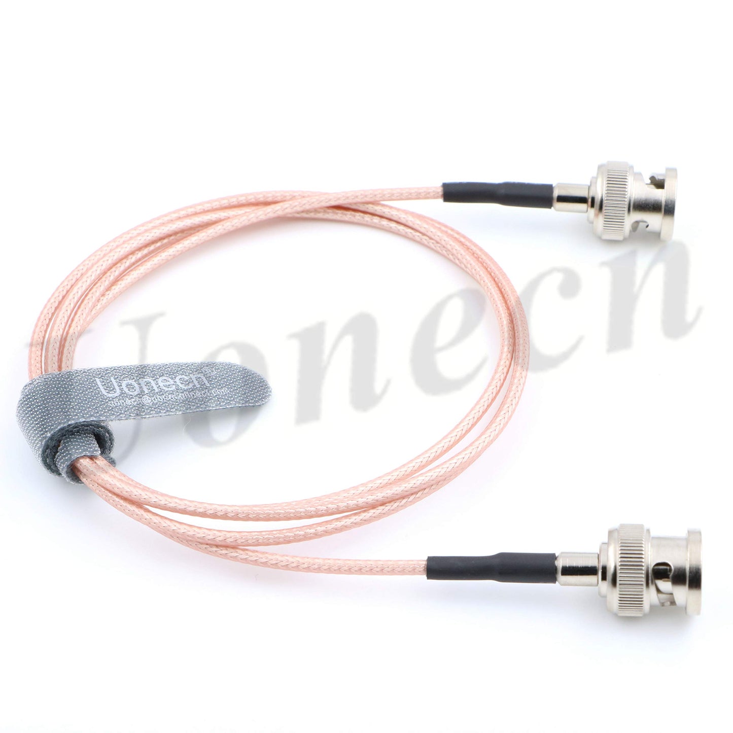 Uonecn MegaFlex HD-SDI Cable RG179 BNC Male to BNC 75ohm for Blackmagic HyperDeck Shuttle and BMCC BMPC Hyperdeck Cameras 1M