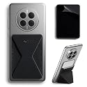 MOFT Phone Stand, Adhesive Card Holder Fits 2-3 Cards, Slim & Portable Phone Wallet, 2 Viewing Angles, RFID Blocking, Compatible with iPhone, Galaxy