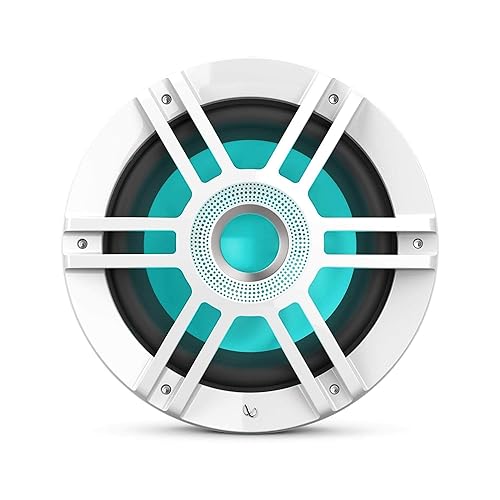 Infinity KAPPA1010MAM - Kappa Marine KAPPA1010M White 10" Premium RGB LED Subwoofer