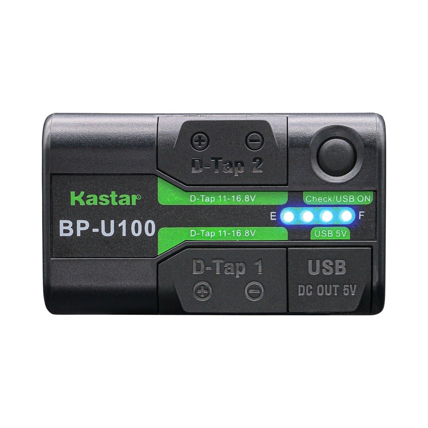 Kastar BP-U100 Battery 1 Pack and Dual D-Tap Charger for Sony HD422, PHU-60K, ILME-FX6, PXW-FS5, PXW-FS5K, PXW-FS5M2, PXW-FS7, PXW-FS7K, PXW-FS7M2