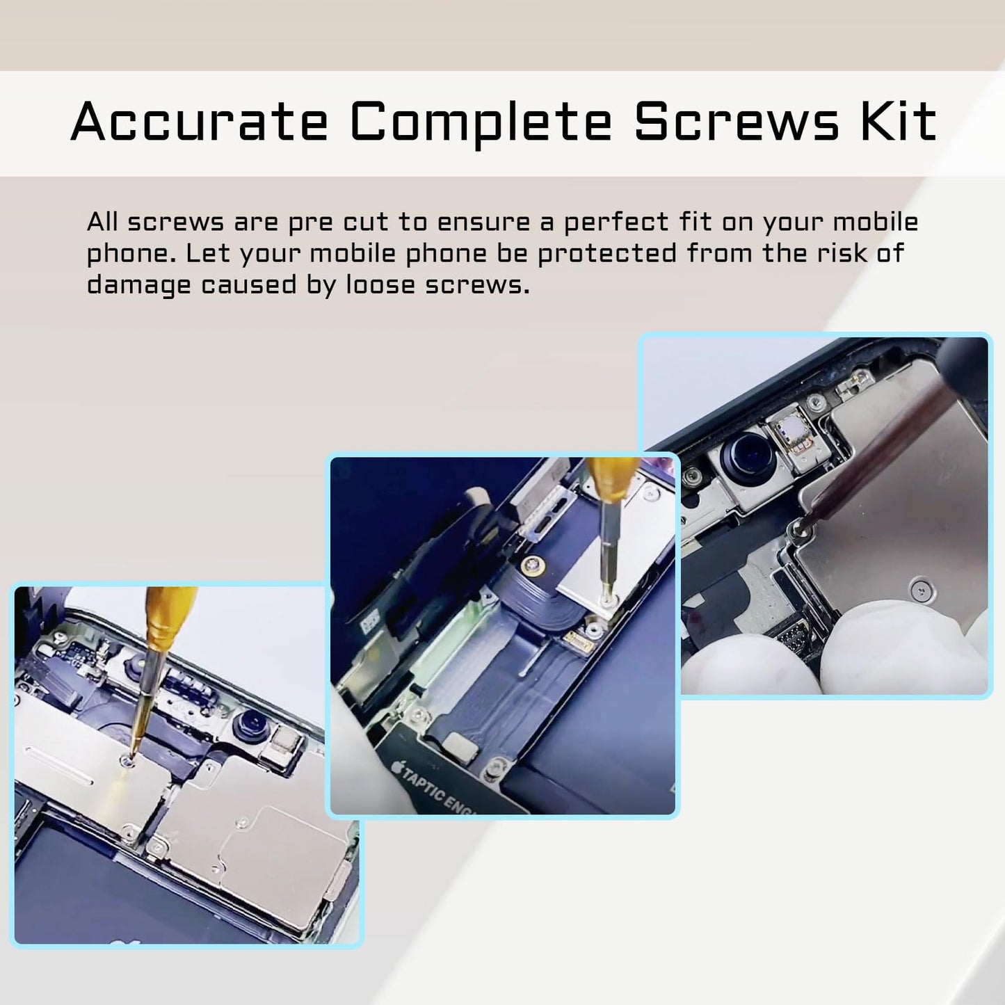 Risidamoy for iPhone 11 PRO MAX Complete Full Screws Set Replacement 11PROMAX with 5-Point Pentalobe Screws Repair with 4 Screwdrivers for A2161 A2220