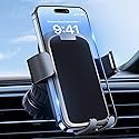 Car Phone Holder for Your with Metal Hook Clip Air Vent Cell Mount Fit iPhone Android and All Smartphones Holders Clip, Mount, Universal Automobile