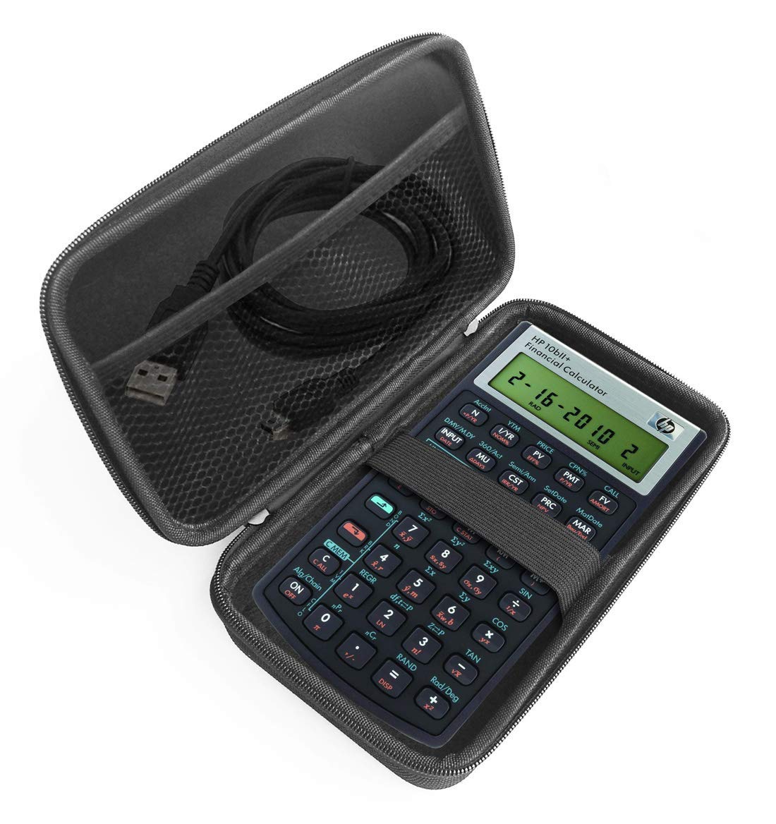 FitSand Hard Case Compatible for HP 10bII+ Financial Calculator