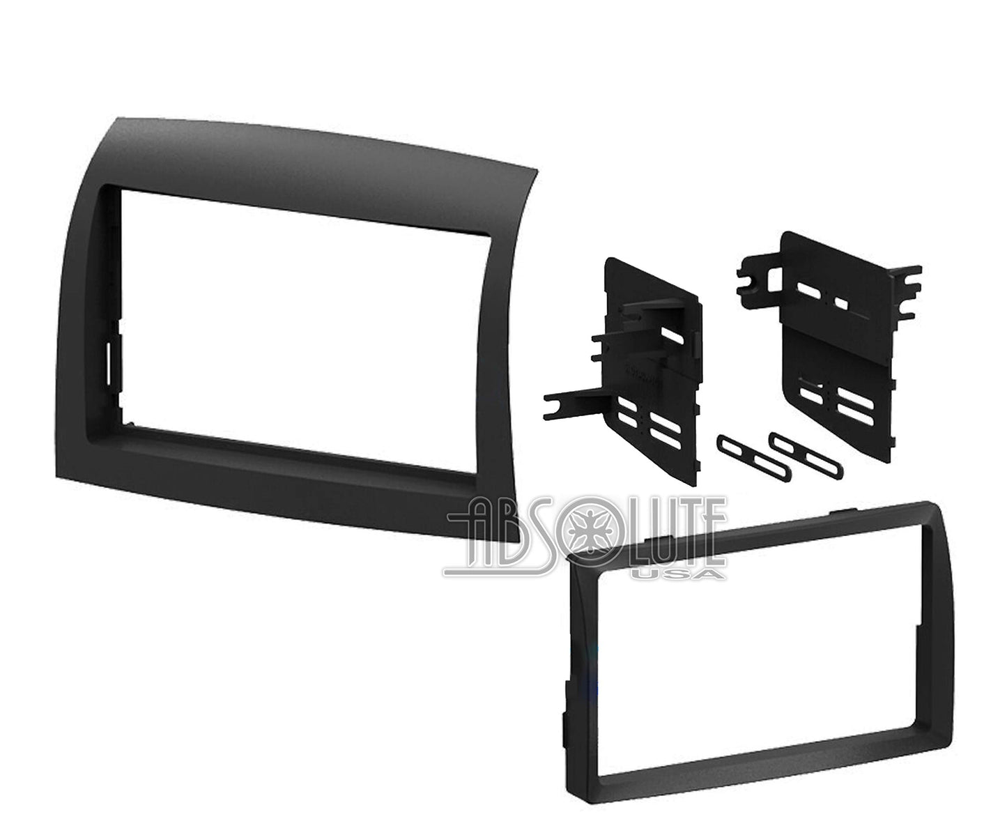 Absolute USA ABS95-8208 Fits Toyota Sienna 2004-2010 Double DIN Stereo Harness Radio Install Dash Kit Package