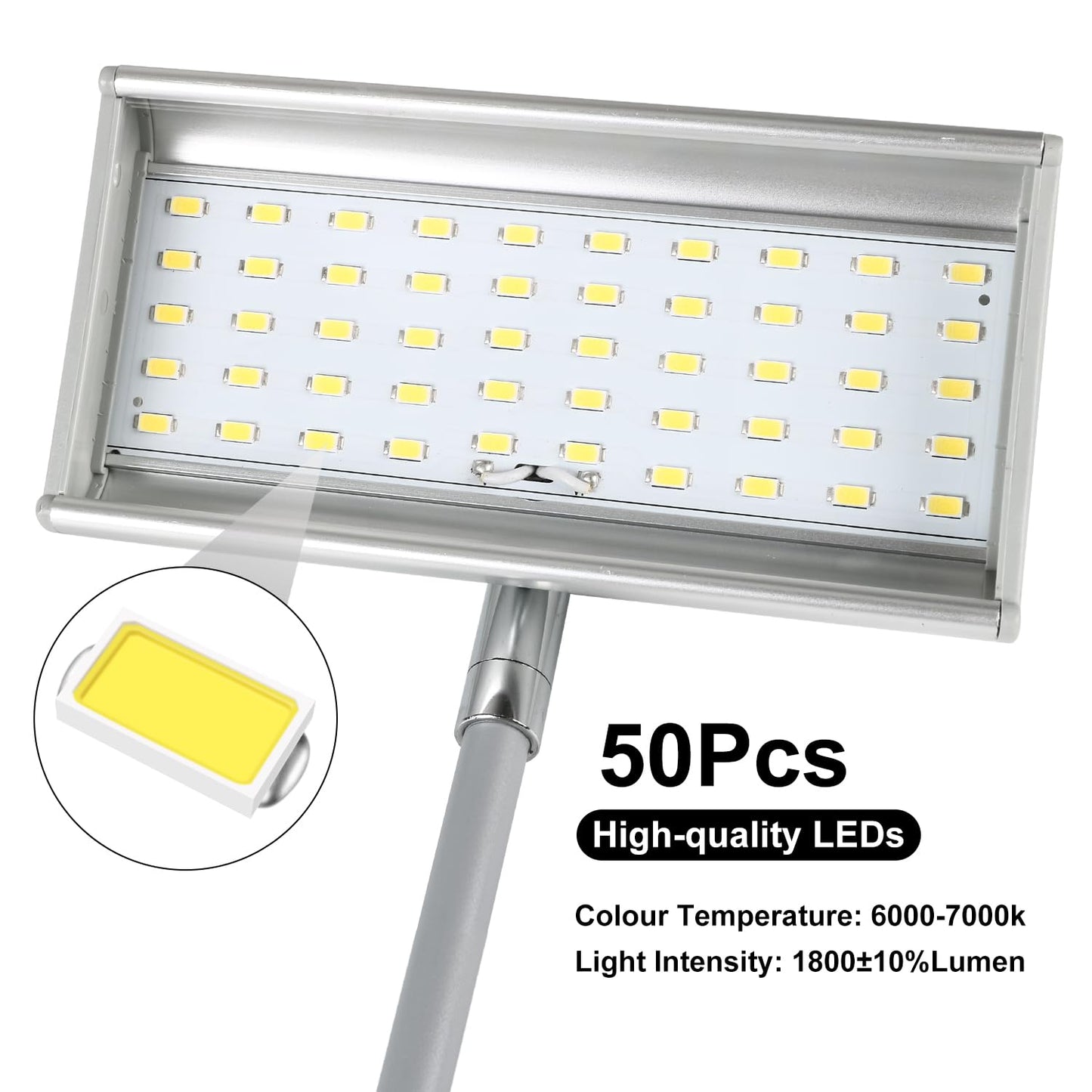 SUNLITOPTOTrade Show Lights LED Display and Wall Washer Exhibit Arm Lighting, POP UP Connectable Lights Included Clamps, Mounting Brackets, Power