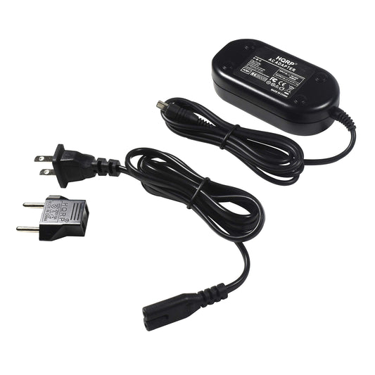 HQRP AC Power Adapter Compatible with Samsung SC-D382 / SDC382 Camcorder - (incl. USA Plug & Euro Adapter)