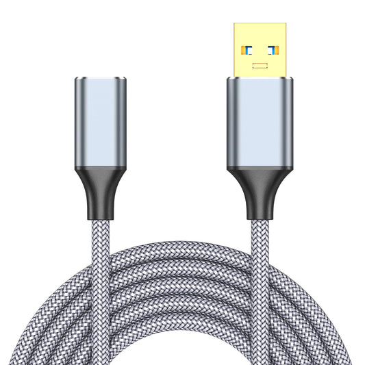 6.6FT USBC Female to USB3.0 Male Cable,USB to USB C Adapter Cable with 5Gbps Data Transfer,Compatible with iPhone 17 16 15Pro Max,Samsung Galaxy S25