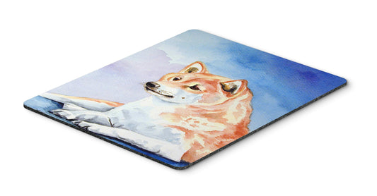 Caroline's Treasures 7135MP Shiba Inu Mouse Pad, Hot Pad or Trivet for Home Office Gaming Working Computers Laptop Mouse Mat,Washable Large Mousepad